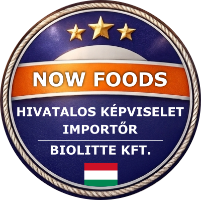 100% eredeti NOW Foods termékek Magyarországon